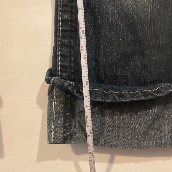 Women's Bongo KMart Stretch Denim Capri Jeans Size 7 - Picture 7 of 8
